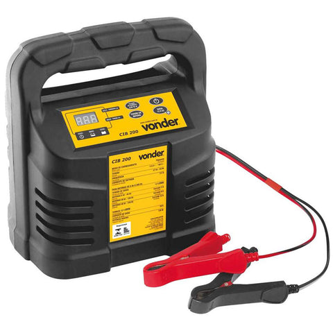 Carregador Inteligente de Bateria 220V CIB 200 Vonder 120W