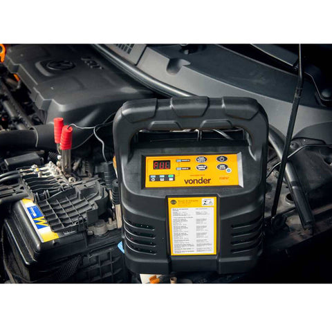 Carregador Inteligente de Bateria 220V CIB 200 Vonder 120W