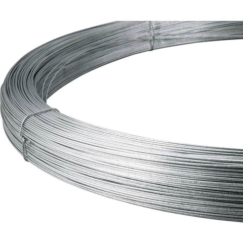 Arame para Cerca Elétrica 183mm 1000 Metros Vonder com Acabamento Galvanizado BWG 15