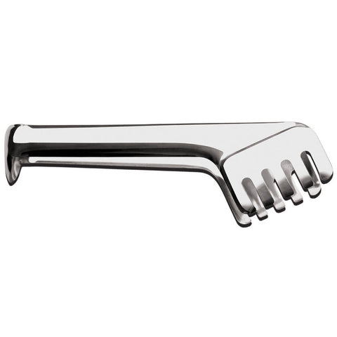 Kit 5 Pegadores Inox para Servir Macarrão Massa Salada 8x5cm Versatile Taumer