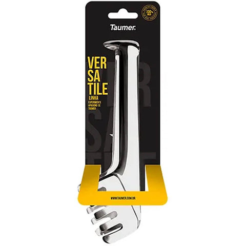 Kit 5 Pegadores Inox para Servir Macarrão Massa Salada 8x5cm Versatile Taumer