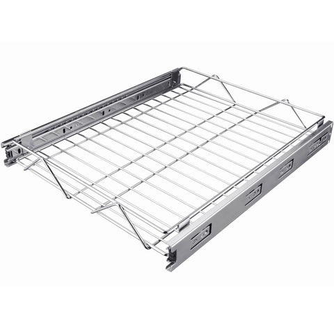 Gaveta Deslizante Corrediças Telescópicas Baixa 45x37x5cm Aramado Organizador de Cozinha