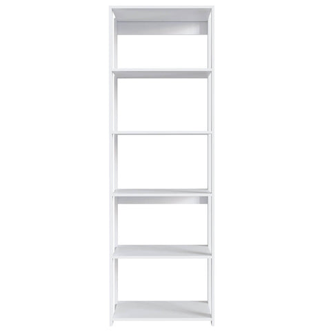 Estante Livreiro Branca com 5 Prateleiras 60x45x183cm Closet Organizador Multiuso