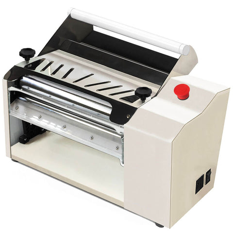 Rolo Cilindro Laminador Elétrico Antiaderente Com Regulador De Velocidade Bivolt 50/60 Hz Branco
