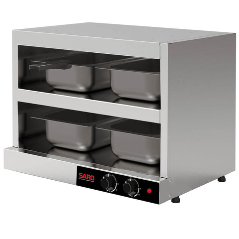 Conservador de Proteínas 127v com 4 Bandejas Cubas GN 1/3 em Aço Inox