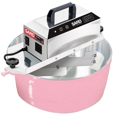 Panela Mexedora Elétrica Automática 10 litros Bivolt 50/60 HZ Rosa Saro