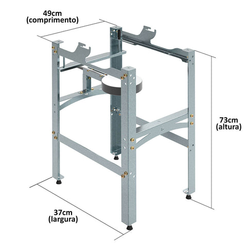 Suporte com Aquecimento a Gás para Panela Misturadora 4 litros