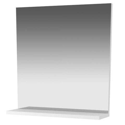 Espelheira Suspensa para Banheiro 45x46,5cm Branco Tecnomobili BN3642