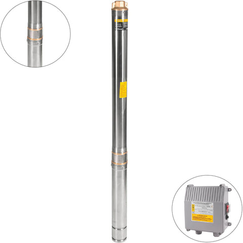 Bomba Submersa De 3" 1HP 127V Vonder Para Poços Semiartesianos Tipo Caneta