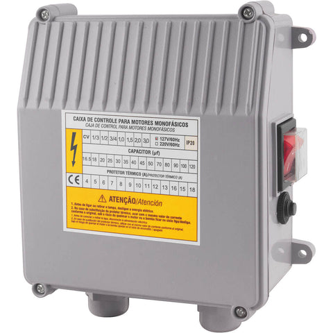 Bomba Submersa De 3" 1HP 127V Vonder Para Poços Semiartesianos Tipo Caneta