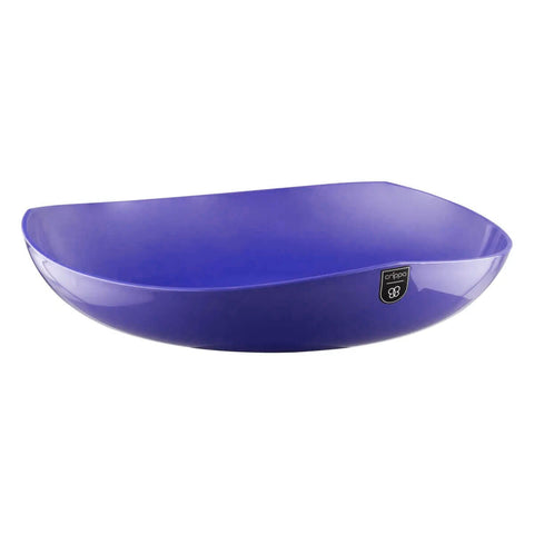 Fruteira de Mesa 3,5L Trio Crippa Bancada Azul Madrugada Porta Frutas Legumes