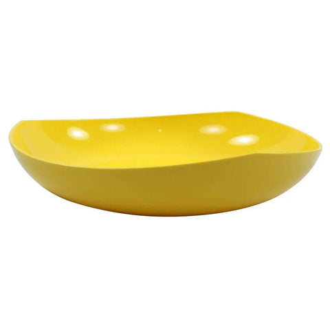 Fruteira de Mesa 3,5L Trio Crippa Bancada Amarelo Porta Frutas Legumes