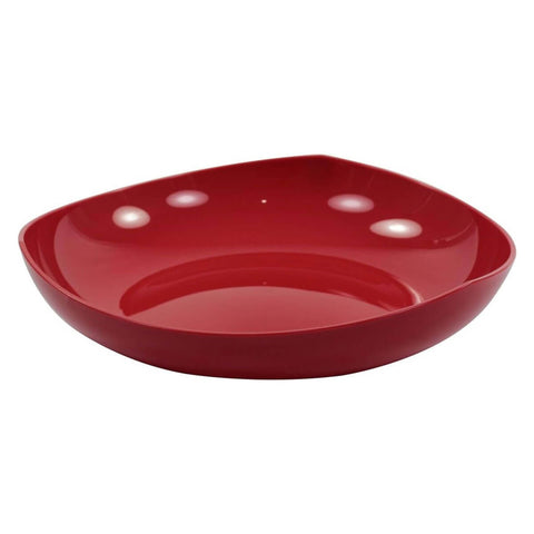 Fruteira de Mesa Vermelha 3,5L Trio Crippa Bancada Porta Frutas Legumes