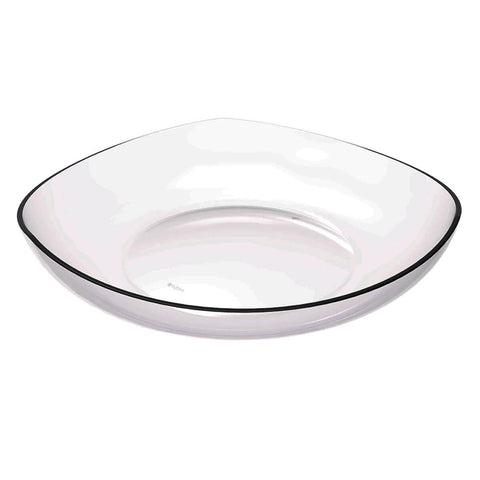 Cesta para Frutas Verduras Fruteira de Mesa Transparente 3,5L Trio Crippa Bancada