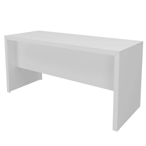 Mesa Escrivaninha com 3 Gavetas para Escritório 155cm ME4113 Branco Tecnomobili Home Office