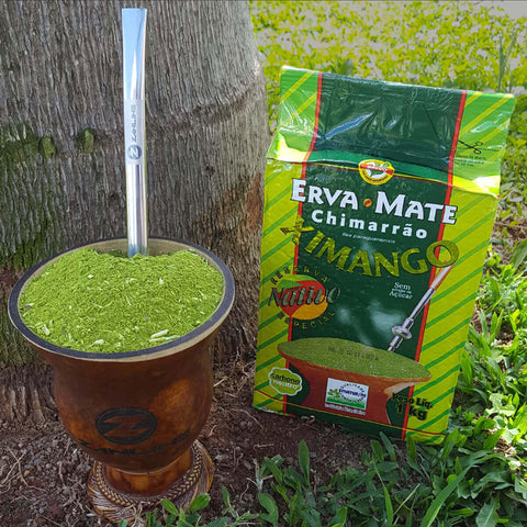 Kit 2 Erva-Mate Ximango Pura Folha 500g e Nativa Reserva Especial 1kg para Chimarrão