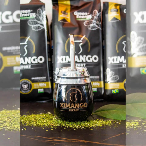 Kit 2 Erva-Mate Ximango Pura Folha 500g e Nativa Reserva Especial 1kg para Chimarrão