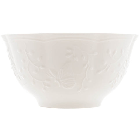 10 Cumbucas Butterfly Flower 500ml Porcelana Branca Tigela Bowl Lyor Buffet