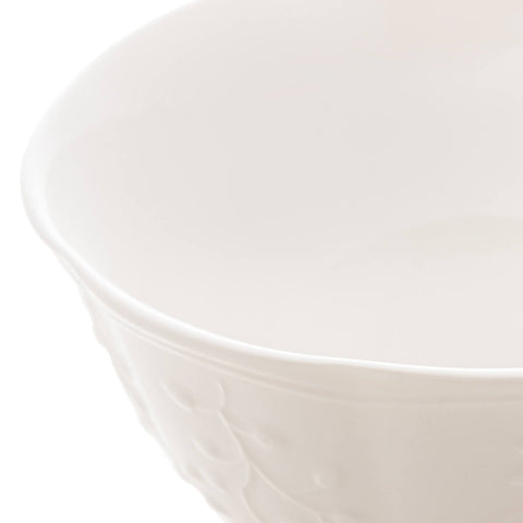 10 Cumbucas Butterfly Flower 500ml Porcelana Branca Tigela Bowl Lyor Buffet