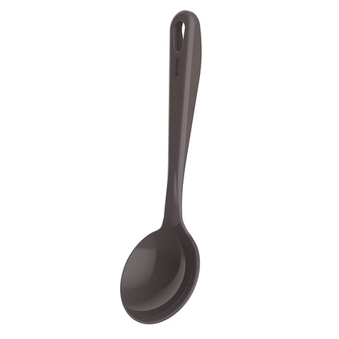 Concha de Nylon 32cm Kitch Crippa Cinza Tornado Colher para Cozinha Feijão Molho Sopa