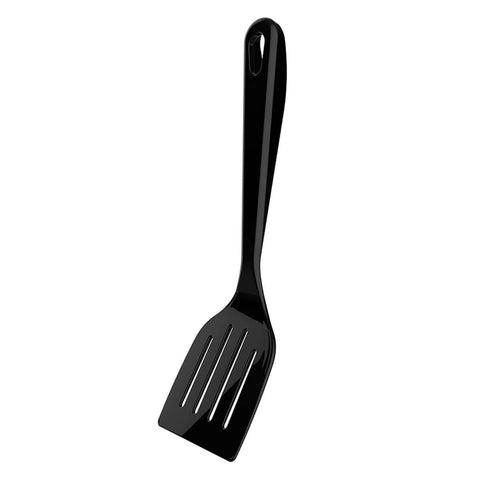 Espátula Culinária de Nylon 31,5cm Reta Preta Kitch Crippa Cozinha Utensílio