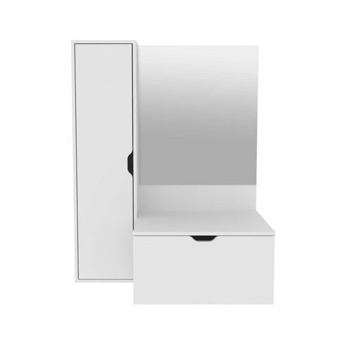 Gabinete para Banheiro Suspenso 90cm com 2 Portas BN3604 Branco Sem Cuba