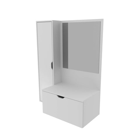 Gabinete para Banheiro Suspenso 90cm com 2 Portas BN3604 Branco Sem Cuba