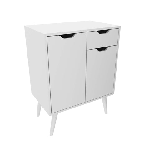 Gabinete para Banheiro com 2 Portas e 1 Gaveta BN3637 Branco Tecnomobili SEM CUBA