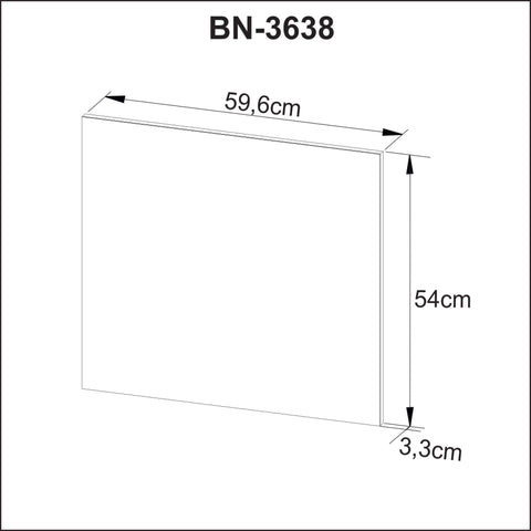 Espelheira Para Banheiro BN3638 Tecnomobili