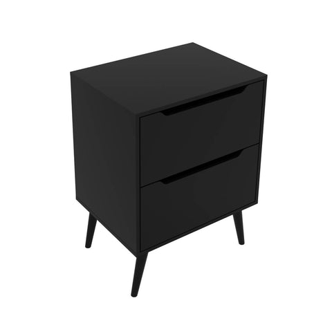 Gabinete para Banheiro 60cm com 2 Gavetas BN3639 Preto Tecnomobili SEM CUBA