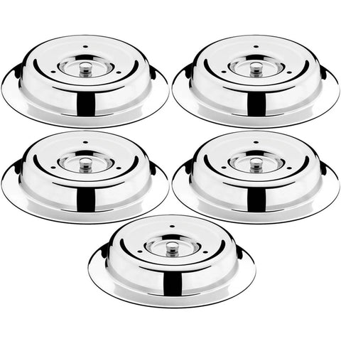 5 Cloche Aço Inox 28cm Tramontina Service Tampa para Alimentos Cúpula de Prato Restaurante