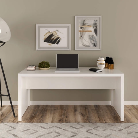 Mesa para Escritório 163cm ME4109 Branco Tecnomobili