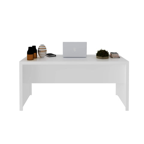 Mesa para Escritório 163cm ME4109 Branco Tecnomobili