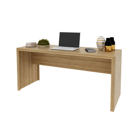 Mesa para Escritório 163cm ME4109 Amêndoa Tecnomobili