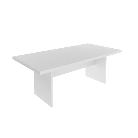 Mesa de Reunião para Escritório 100x200cm ME4119 Branco Tecnomobili