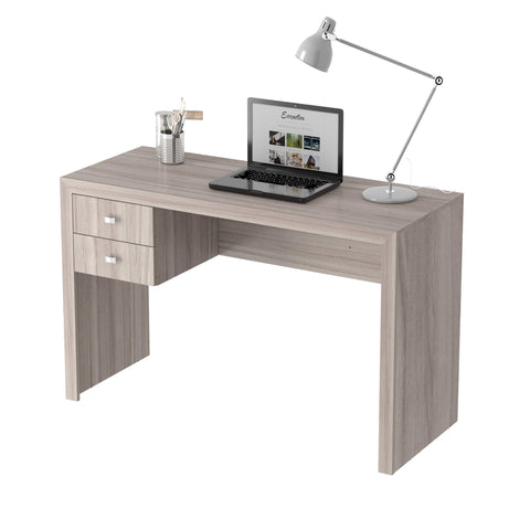 Mesa para Escritório 117cm com 2 gavetas ME4123 Carvalho Tecnomobili