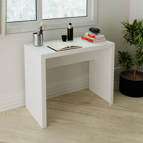 Mesa para Escritório 90cm ME4139 Branco Tecnomobili