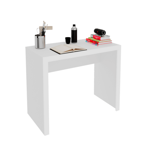 Mesa para Escritório 90cm ME4139 Branco Tecnomobili