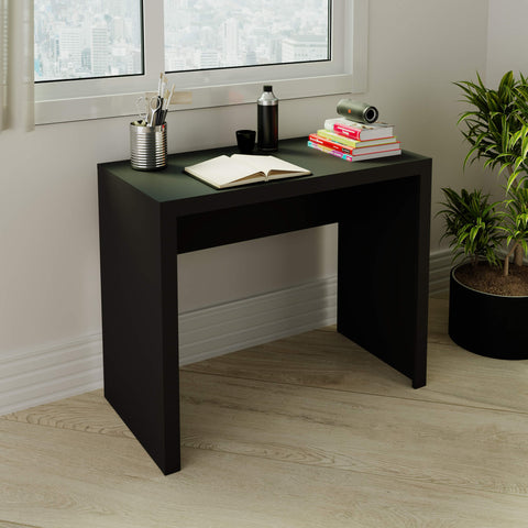 Mesa para Escritório 90cm ME4139 Preto Tecnomobili