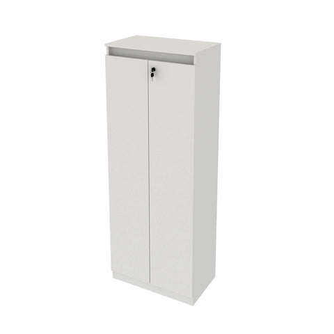 Armário Estante para Escritório com 2 Portas e Chave ME4151 Branco Tecnomobili