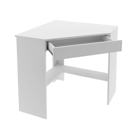 Mesa Escrivaninha de Canto com 1 Gaveta ME4169 Branco Tecnomobili