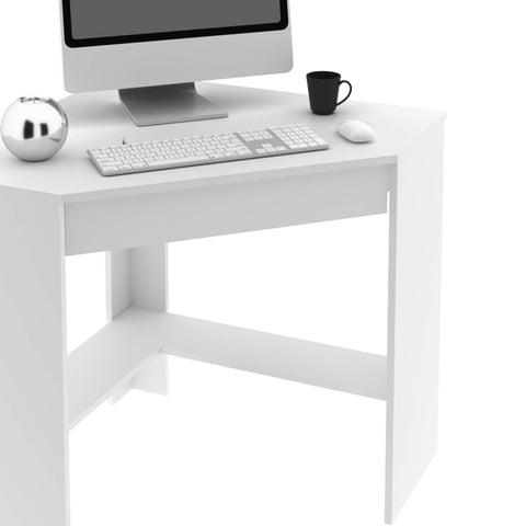 Mesa Escrivaninha de Canto com 1 Gaveta ME4169 Branco Tecnomobili