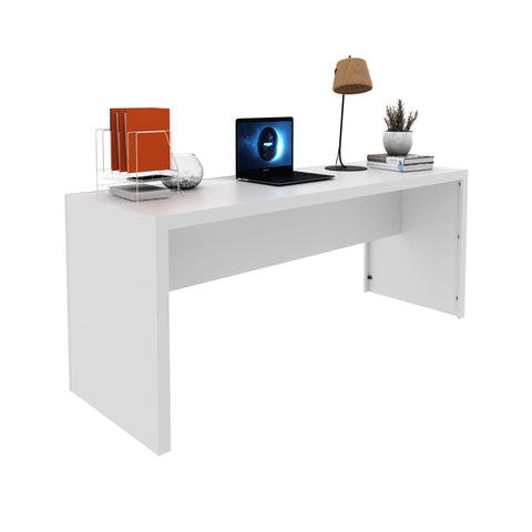 Mesa Para Escritório 180cm Me4185 Branco Tecnomobili