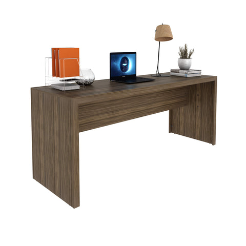 Mesa Para Escritório 180cm Me4185 Nogal Tecnomobili