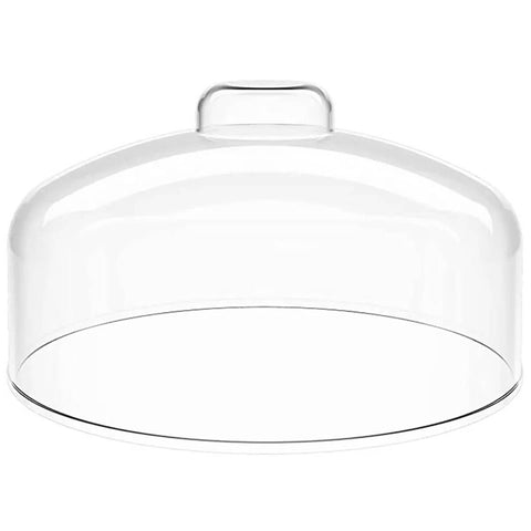 Cúpula de Plástico 24cm Clear Bolos Tortas Doces Pratos Haus Concept Cristal