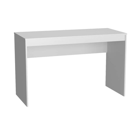 Conjunto Mesa, Gaveteiro e Livreiro Home Office Nova Mobile Branco