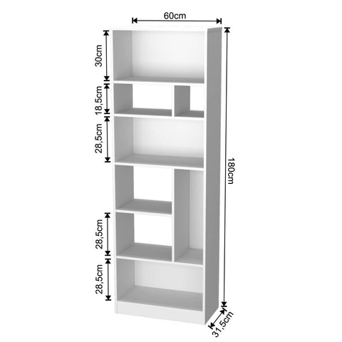 Estante Roma Nova Mobile MDP 15mm até 40kgs Branco