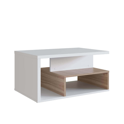 Mesa de Centro com nicho Nova Móbile Branco Montana