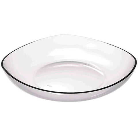 8 Cestas para Frutas Fruteira de Mesa Transparente 3,5L Trio Crippa Bancada Verduras