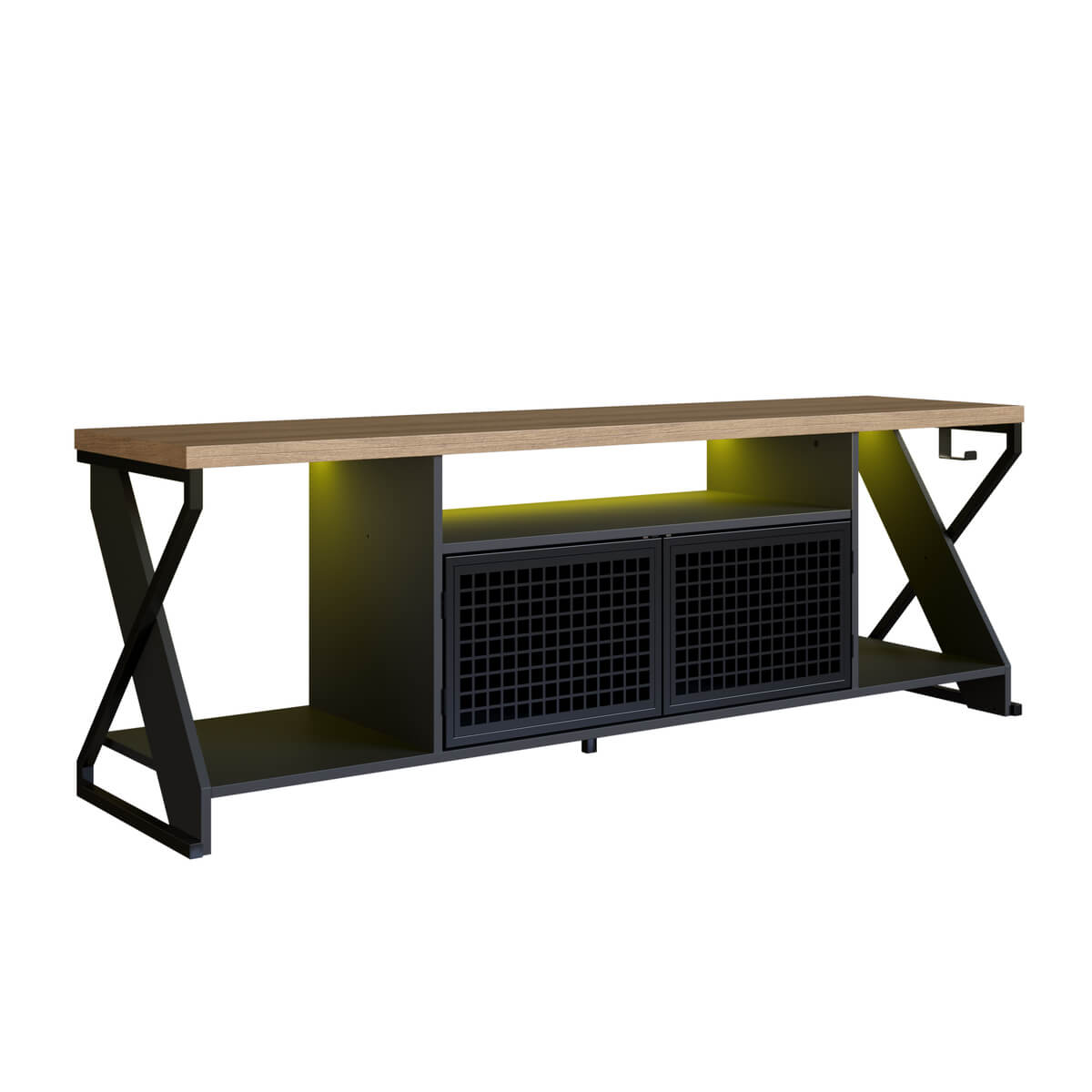 7898270102233_3_77_-_FI_P1033_-_Rack_Gamer_-_Preto_Mel_-_led_amarelo.jpg